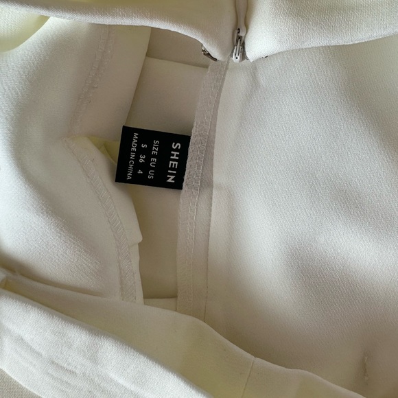 🌸3/$12, Skirt size S, new shein without cream label pulling white - Picture 7 of 8